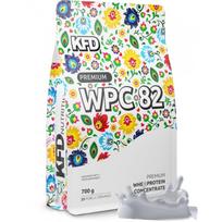 Baltyminiai milteliai KFD Premium WPC 82, 700 g, šokolado-aviečių skonio