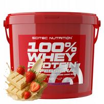 Baltyminiai milteliai SCITEC 100% Whey Protein Professional 4000g su aminorūgštimis