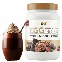 Kiaušinių baltymų milteliai KWB EGG PROTEIN 500g, kakavos skonio, su stevija