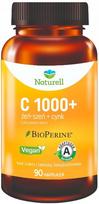Maisto papildas Naturell C 1000+ su ženšeniu ir cinku, 90 kaps.
