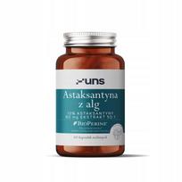 Maisto papildas UNS ASTAXANTHIN FROM ALGAE + BIOPERINE 60 kapsulių, 8 mg