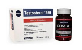 Maisto papildas Testosterol + OMA, testosterono ir libido stiprinimui