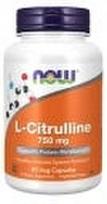 Maisto papildas NOW Foods L-Citruline 750mg, 90 kapsulių