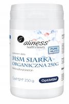 Maisto papildas Aliness MSM Organic Sulphur Opti 250 g