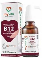 Vitaminas B12 MyVita Forte metilkobalamino lašai 30 ml