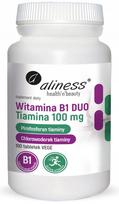 Vitaminas B1 (Thiaminas) Aliness DUO 100 mg 100 Vege tablečių