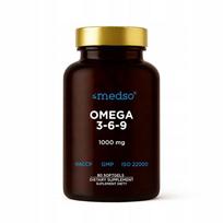 Omega 3-6-9 kapsulės, 80 vnt., Medso