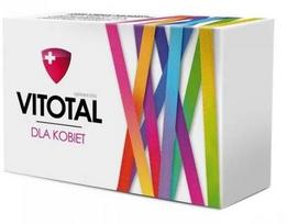 Vitaminai ir mineralai moterims Vitotal, 30 tablečių