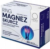 Maisto papildas RING MAGNESIUM CONTRACTION, 50 tablečių