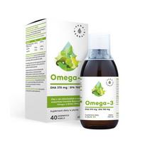 Omega-3 370 DHA / 700 EPA skystis 200 ml AURA HERBALS