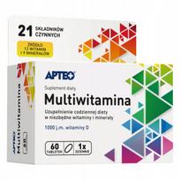 Multivitaminai APTEO, 60 tabletės
