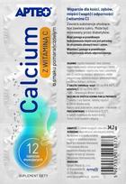 Kalcis su vitaminu C, apelsinų skonio, 12 vnt.