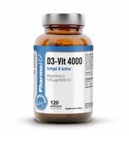 Vitaminas D3 Pharmovit 4000 IU 120 kapsulių