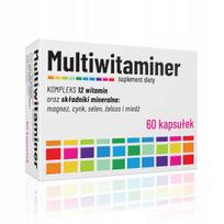 Multivitaminų kompleksas su 12 vitaminų ir mineralų ALG Pharma 60 kapsulių