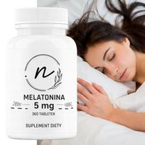 Maisto papildas melatoninas 5 mg, 360 tablečių, NaturePro