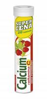 Maisto papildas Polski Lek Calcium + Vitamin C putojančios tabletės, 20 vnt.