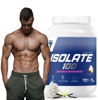 Proteino izoliatas TREC WPI Isolate 100, 2000 g, vanilės