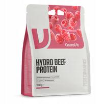 Baltymų hidrolizatas OstroVit Hydro Beef Protein 1800 g aviečių skonio