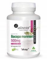 Bacopa Monnieri (Bakopa) ekstraktas 50%, 500 mg, Aliness