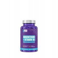 Maisto papildas 6PAK Nutrition Magnesium + Vitamin B6, 90 kaps.