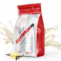 Išrūgų baltymų milteliai WHEY PROTEIN 80 2,25kg IMMORTAL vanilės skonio