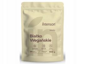 Baltymų papildas INTENSON Vegan Vanilla Protein 900 g be cukraus