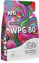 Išrūgų baltymai KFD REGULAR WPC 80, sūrios karamelės skonio, 750 g