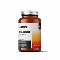 Maisto papildas UNS Vitamin D3 4000 IU 60 veganiškų kapsulių
