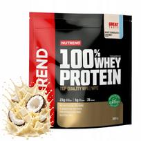 Baltymai NUTREND 100% Whey Protein WPC WPI 800g baltas šokoladas su kokosu