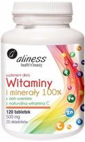 Vitaminų ir mineralų kompleksas su jodu, selenu, ženšeniu Aliness