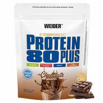 Baltyminiai milteliai WEIDER PROTEIN 80 PLUS 500g, šokoladiniai