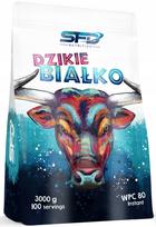 Išrūgų baltymai SFD WILD PROTEIN 3000g WPC 80, sūrus karamelės skonis