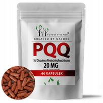 Maisto papildas PQQ 20 mg, 60 kapsulių, veganiškos HPMC