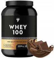 Baltyminiai milteliai Trec Whey 100 Gold 2kg, šokolado skonio