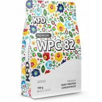 Išrūgų baltymų milteliai KFD WPC 82 700 g, tiramisu ir vanilės skonio