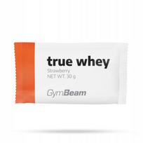 Baltyminis papildas WPC True Whey GymBeam 30g braškių