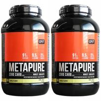Išrūgų baltymų izoliatas Metapure Zero Carb 2000g be laktozės, BCAA, 2 vnt.