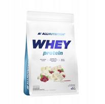 Išrūgų baltymai ALLNUTRITION WHEY PROTEIN 908g, balta šokoladas-avietė