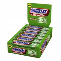Baltyminis batonėlis SNICKERS Hi Protein, 12 x 57g, graikiniai riešutai, mažai cukraus, 18g baltymų