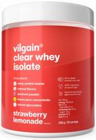 Išrūgų baltymų izoliatas VILGAIN Clear Whey Isolate, braškinis, 500 g