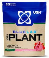 Augalinis baltyminis kokteilis USN Plant Protein 900g braškių skonio