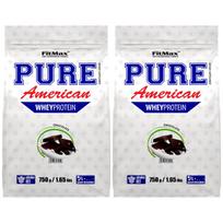 Išrūgų baltymų koncentratas FITMAX PURE AMERICAN 750g, 2 vnt.