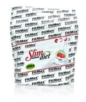 Baltyminis kokteilis FITMAX SLIM DIET PROTEIN MEAL REPLACEMENT 2000g, braškinis