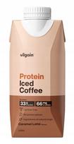 Baltyminė šalta kava Vilgain Protein Iced Coffee karamelové latté 330 ml