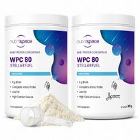 Kondicionierių rinkinys Protein nutrispace WPC 80 100% Natural 2x385 g