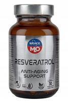 Maisto papildas MLO Space Resveratrol 99% 30 kapsulių