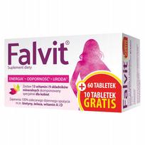 Falvit maisto papildas, 70 tablečių