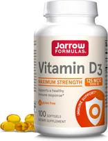 Vitaminai Jarrow Formulas D3 5000 100 kapsulių