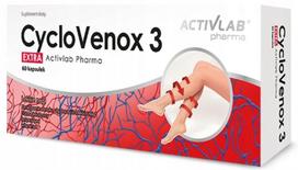 Maisto papildas Cyclovenox Extra 3, 60 kapsulių, su vitaminu C ir hesperidinu