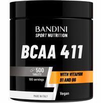 BCAA 4.1.1 aminorūgštys Bandini, 500 tablečių